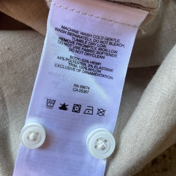 Mountain Hard Wear hemp blend shirt size M - Picture 4 of 5